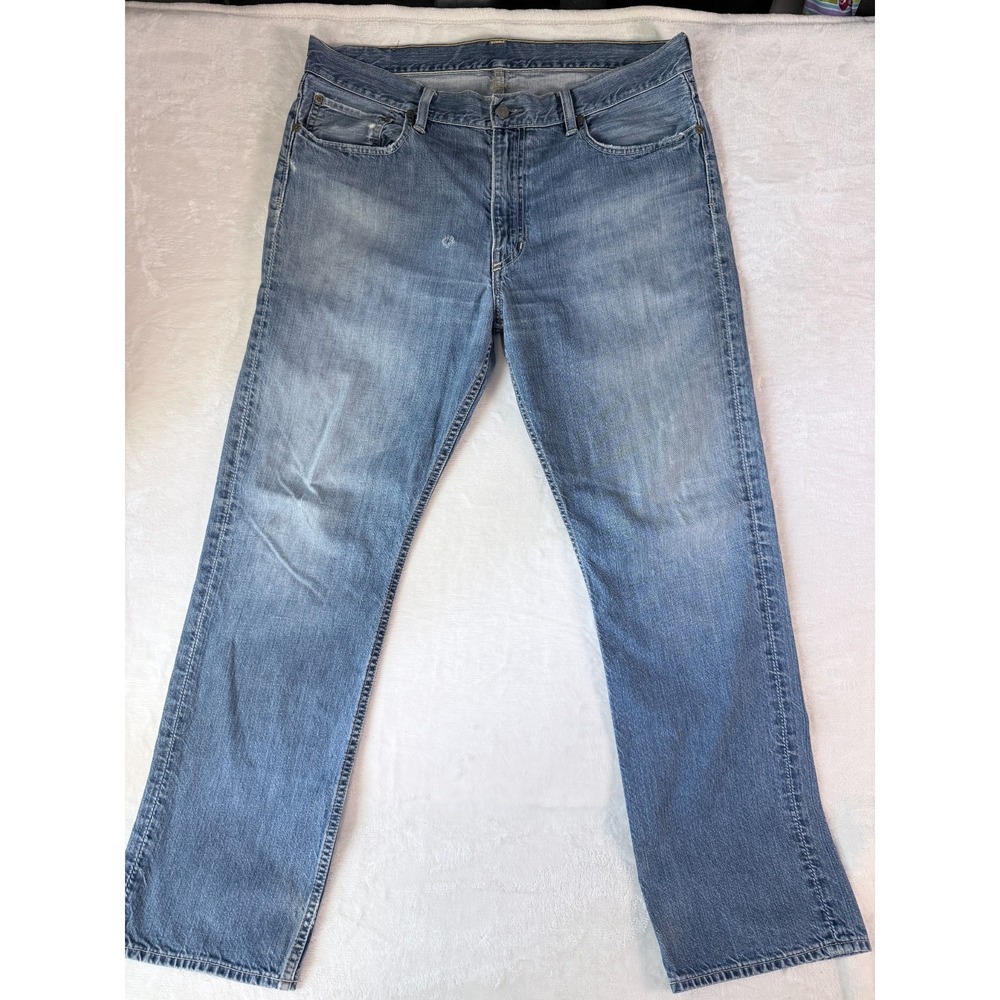 Polo Ralph Lauren Men's Jeans Light Wash Straight Leg Denim 36x32